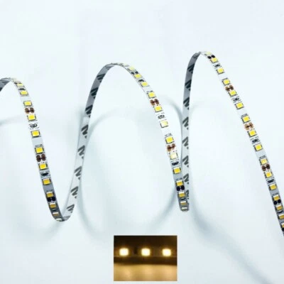 LED Beleuchtung warmweiß 100cm nur 4mm schmal Häuser Waggons RC 1 Meter S772