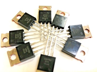 25Pieces BT151-500R SCR 500V 7.5A BY PHILIPS 
