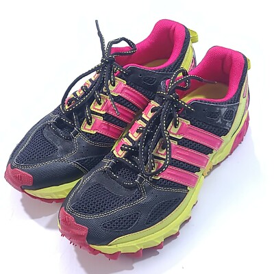Adidas Womens Kanadia TR 4 G59491 Black Pink Trail Running Shoes Size 9 S25