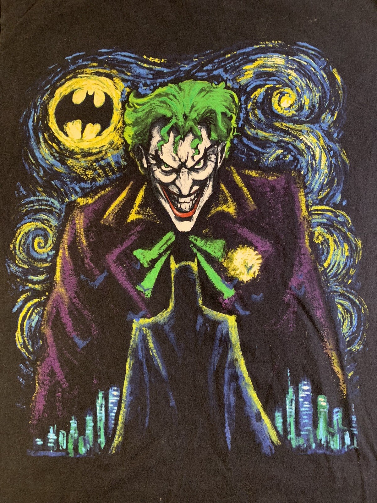 Joker Starry Night Vincent Van Gogh 