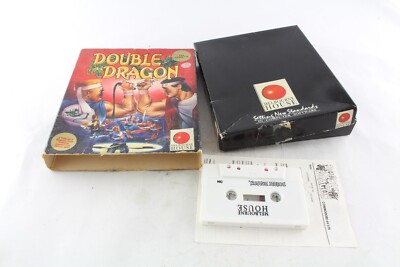 Commodore 64 Kassette Doppel Drache Videospiel