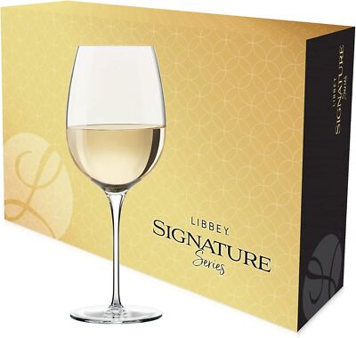 Libbey Signature Kentfield All Purpose Wine Glasses Set 16 oz, Gift Box of 4 