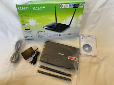 TP-Link N600 Dual-band wireless router 300 Mbps 4-Port 10/100 (TL-WDR3500)