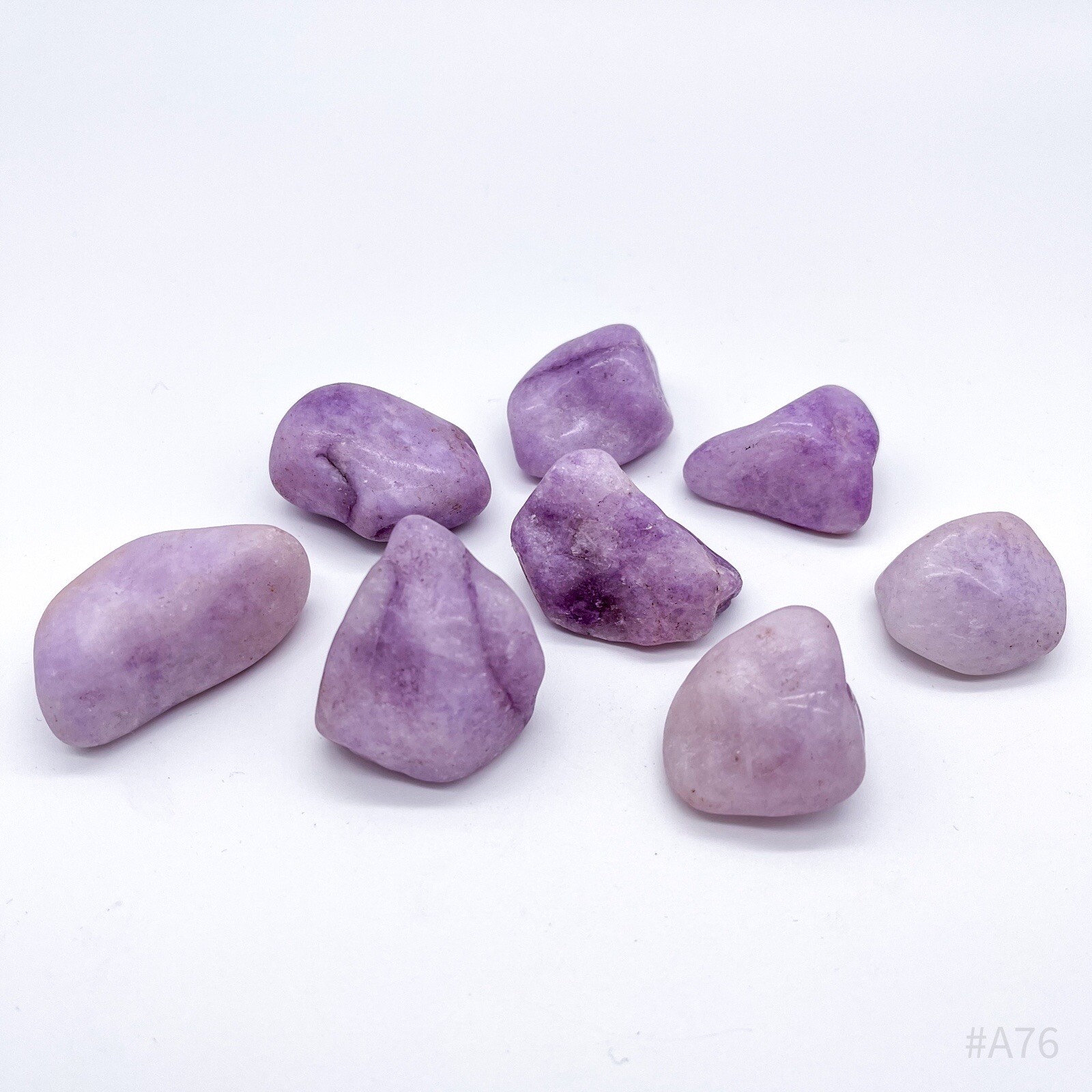 8x Piedras Decorativas de Color Preciosas Voluptuoso 8 Piezas Lila/Púrpura