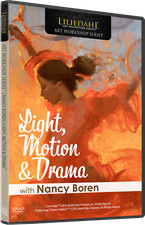 NANCY BOREN: LIGHT, MOTION  DRAMA - Art Instruction DVD