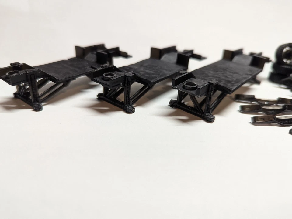 1/64 Scale Custom 3D printed 3 Different 4x4 Lift Kits For M2 Square Bodies  - Image 2 of 4