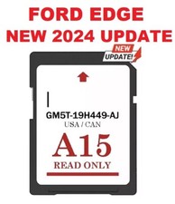 Ford EDGE A15 Sync2 SD Card Navigation 2024 U...