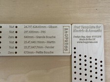 Fret Slotting Jig Templates