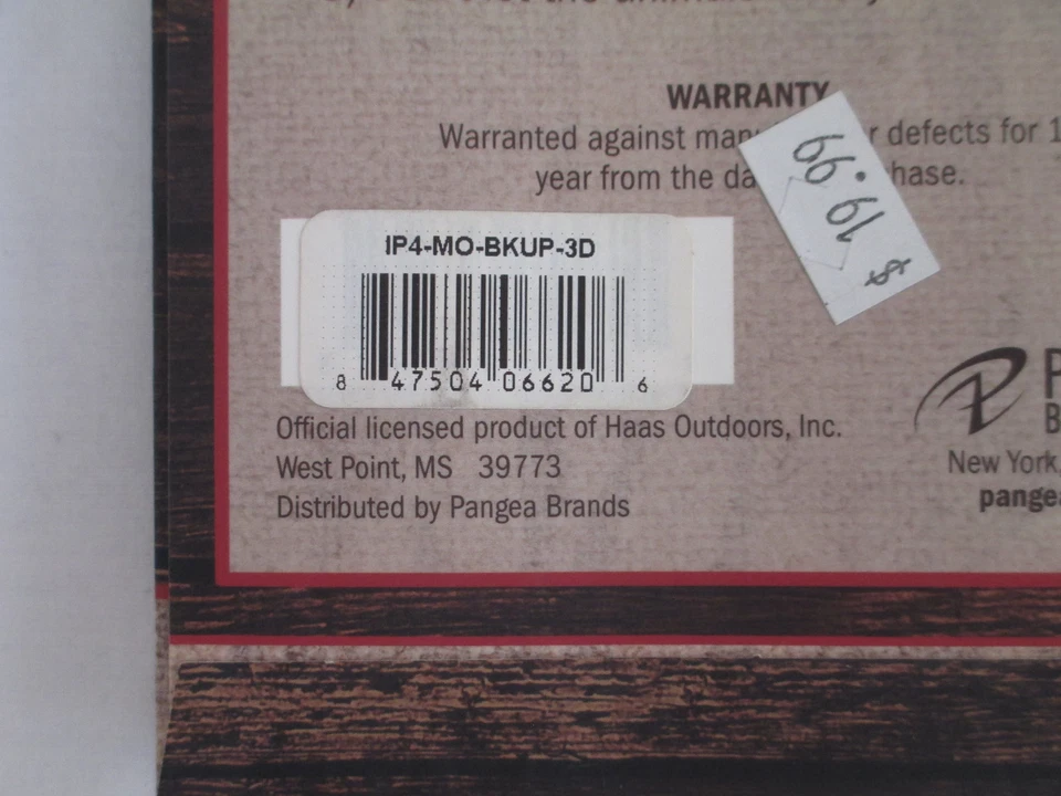 PANGEA - APPLE IPHONE 4 - ROBLE MUSGO ROSA CAMUFLAJE 3D DIMENSIONAL - FUNDA PARA TELÉFONO CELULAR Foto 4 de 4
