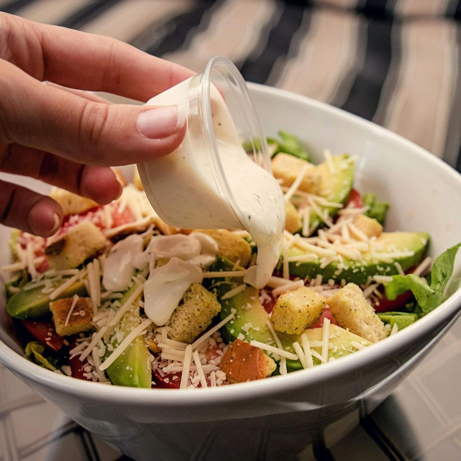 2 oz Plastic Clear Disposable Portion Cups Sauce Souffle Cup With Lids BPA Free - Picture 2 of 5