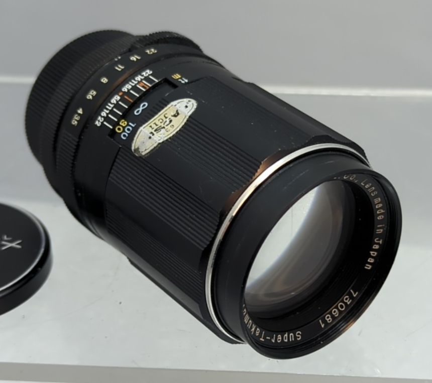 ASAHI PENTAXレンズ Super-TAKUMAR135mm f:3.5 Pentax Super-Takumar 135mm f3.5 m42 Screw Mount Portrait Lens -Clean i