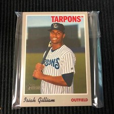 (10) 2019 TOPPS HERITAGE MINORS #19 ISIAH GILLIAM LOT  YANKEES PROSPECT