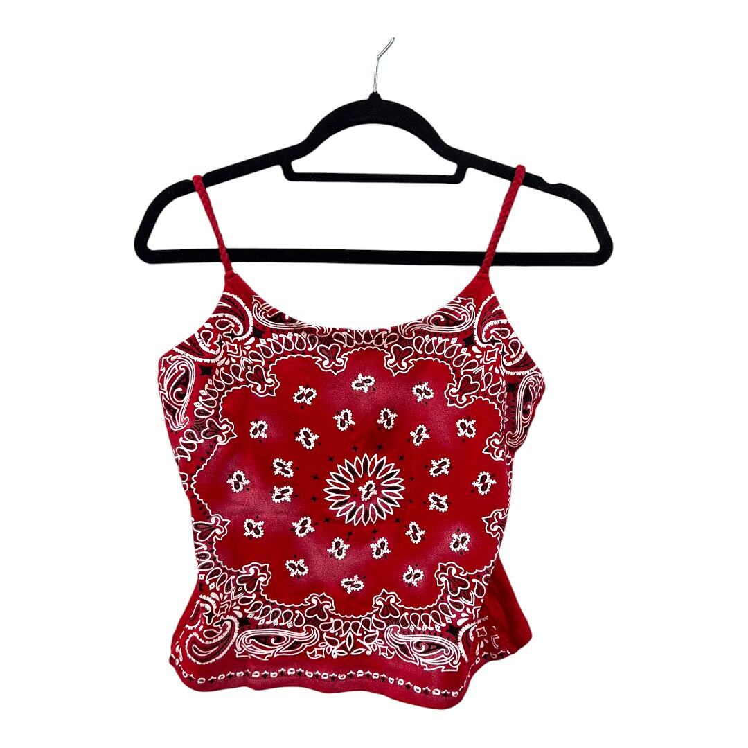 完売品　新品　KEINA RITA Ribbon Strap Top RED 81SbelVzfwL.jpg