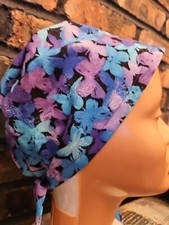 BUTTERFLIES   SURGICAL SCRUB CAP