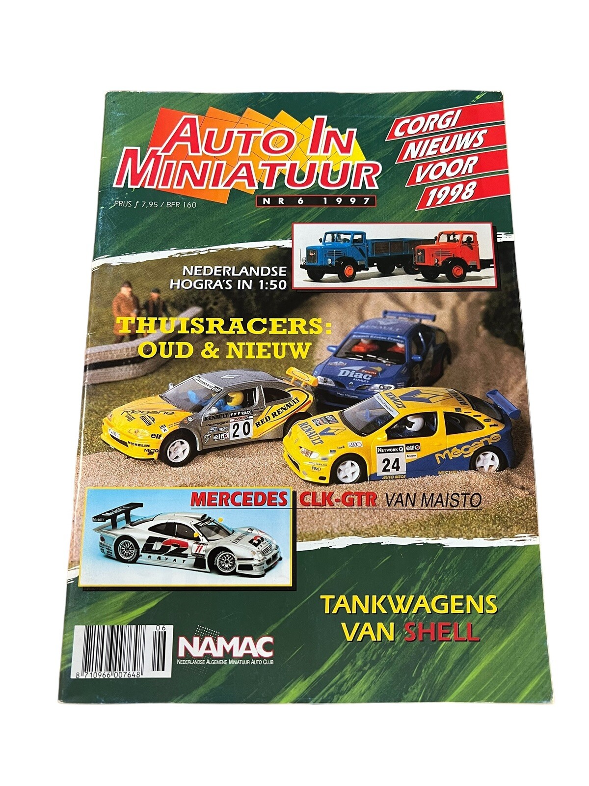 Auto In Miniatuur Model Car Magazine, NR 6 1997