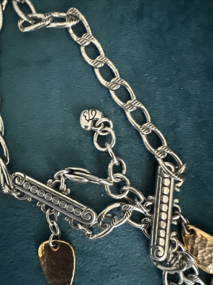 Brighton Melange Silver Round Bangle Bracelet eBay