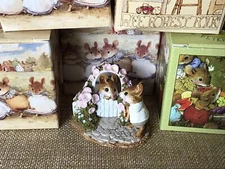 Wee Forest Folk FS-03 Mousie Comes A-Calling - Pink (RETIRED)