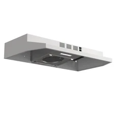 30 inch Under Cabinet Range Hood 230CFM Ducted/Ductless White Painted w/LED New