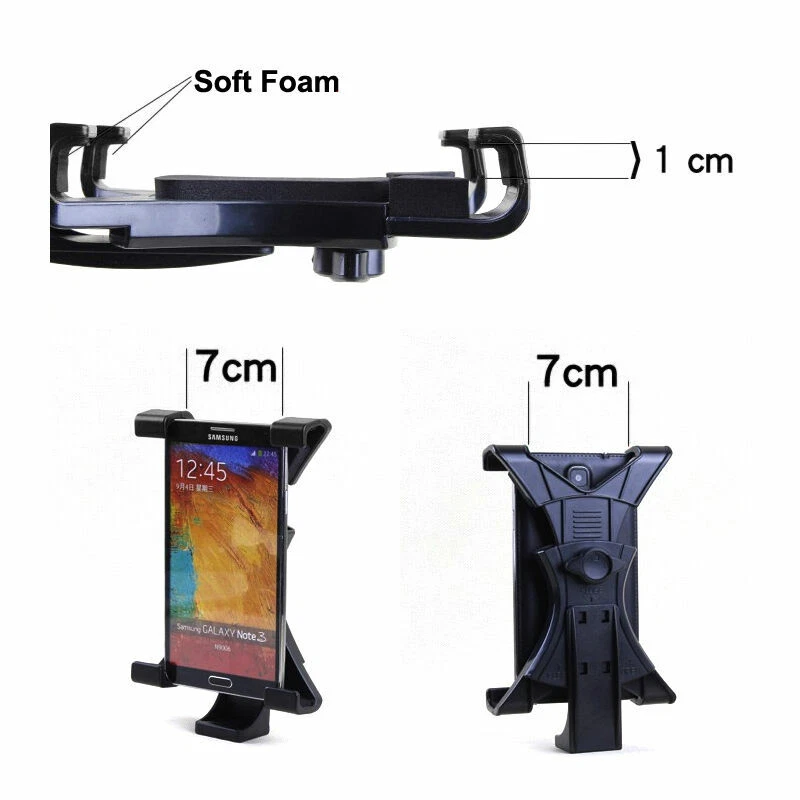 Universal Tripod Mount Holder Bracket Clamp 1/4" Thread For iPad 7" to 9" Tablet - Image 4 of 4