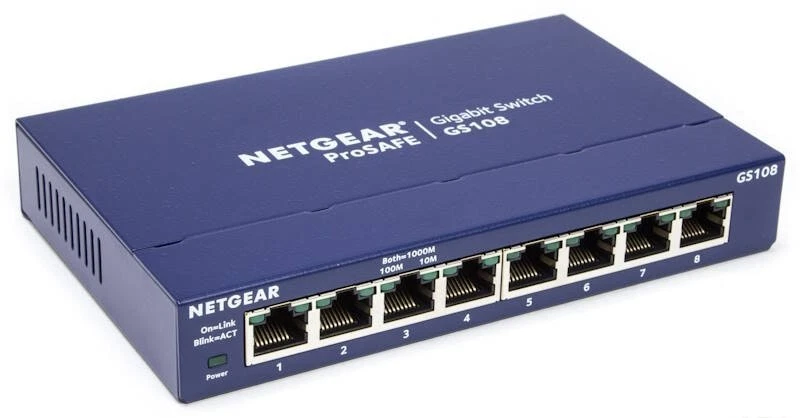 NETGEAR ProSAFE Gigabit Switch GS 108