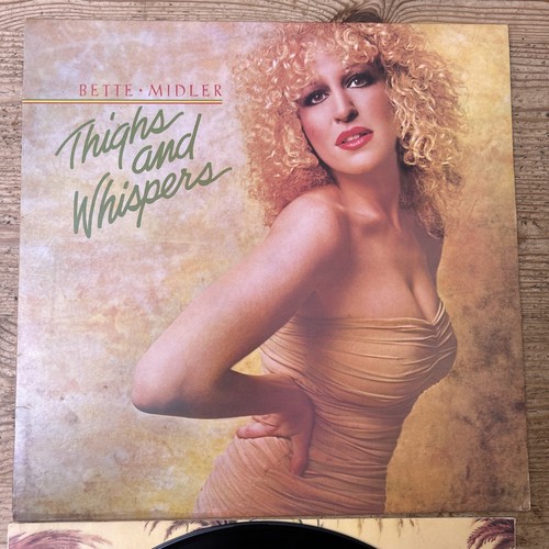 2 x Bette Midler 12" Vinyl LP - Thighs & Whispers, Best of Bette (Strawberry) - Picture 9 of 16