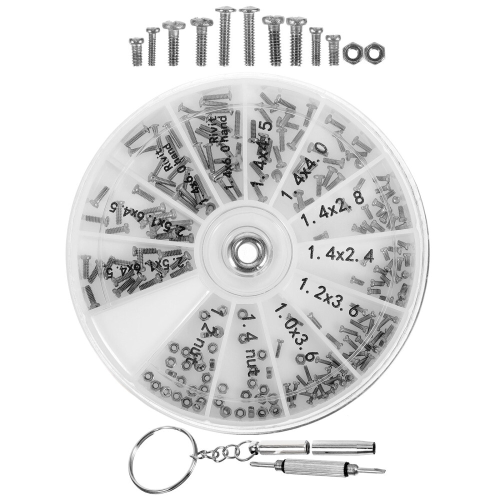 Reading Glasses Repair Kit Eye with Screws Eyeglasses Screwdriver Included-image