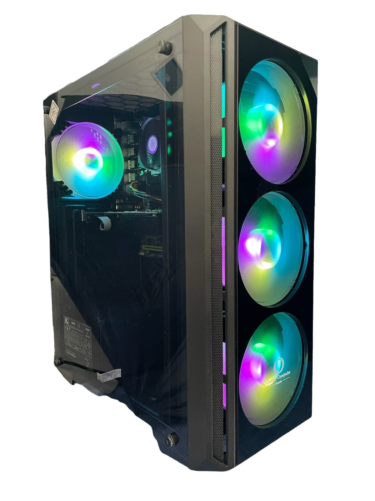 PC COMPUTER DESKTOP GAMING I7 RAM 16 GB SSD 480 GB GTX 750 4 GB WI-FI WINDOWS 11