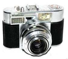 Voigtlander Vitomatic IIa 35mm Rangefinder Skopar 50mm f/2.8Lens Parts or Repair