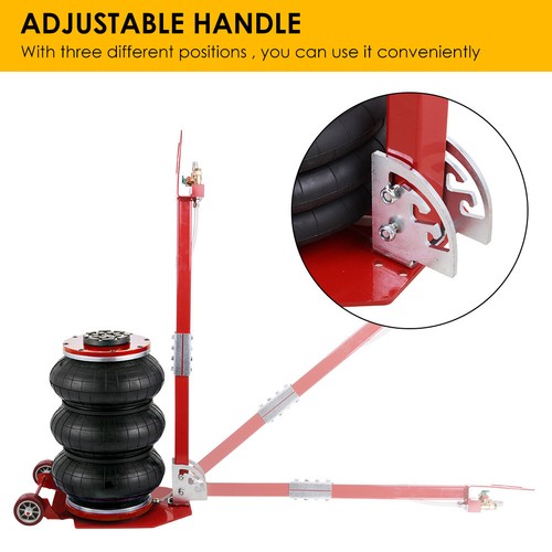 3 Ton Pneumatic Auto Hydraulic Air Bag Inflatable Jack 40cm Lift For