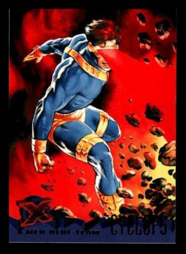1995 Fleer Ultra Marvel X-Men Cyclops Blue Team #95 - Picture 1 of 2