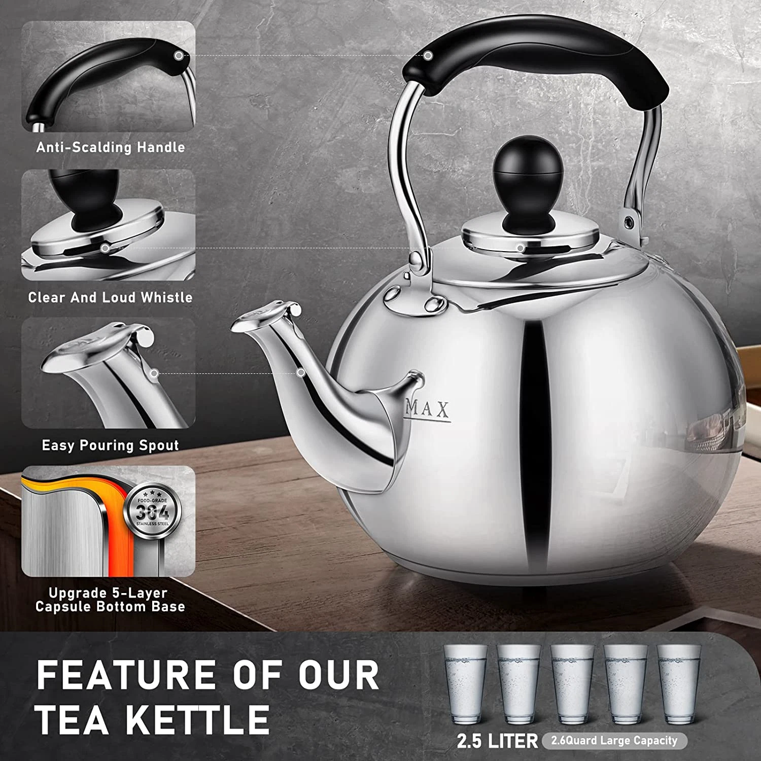 Dclob Tea Kettle