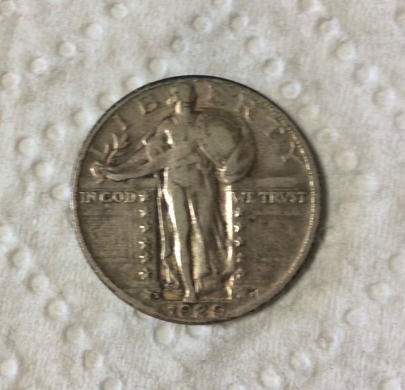 1929 D Standing Liberty Quarter in Nice Circulated Condition