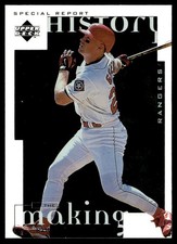 1998 Upper Deck Making Leaf History of Baseball Cut Signature Edition Rusty