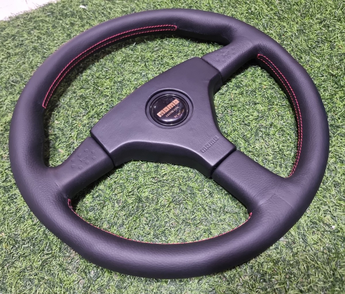 Honda Access MOMO Ghibli Leather Steering Wheel Beat PP1 EG