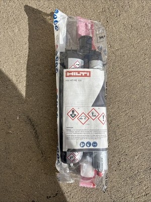 HILTI HIT-RE 100 Epoxy Anchor W/ Mixing Nozzle 11.1fl oz/16.7oz