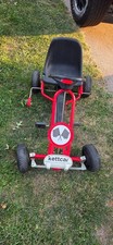 Vinyage Kettler Kettcar 8853-190 Made in Germany Pedal Go Kart Red Ride-On Racer
