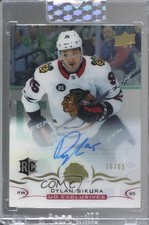 2018-19 Upper Deck Clear Cut Rookies UD Exclusives 16/65 Dylan Sikura Auto 7o1