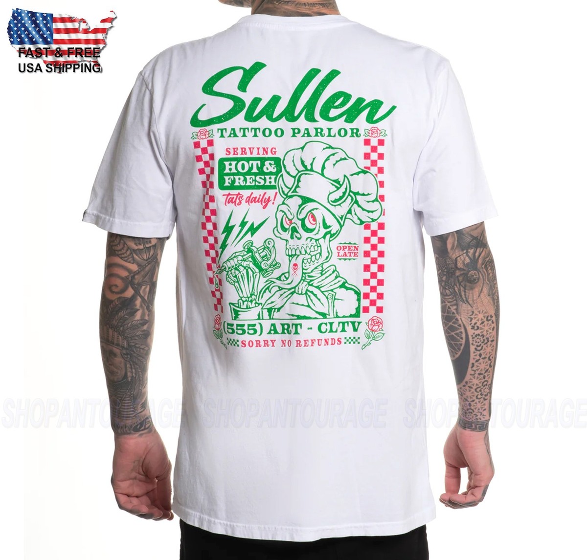 Sullen Art Collective Hot and Fresh Premium SCM7554 Short Sleeve T