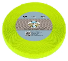 Country Brook Design | Hot Yellow Sew On Loop Only (1 inch, 50 yards)