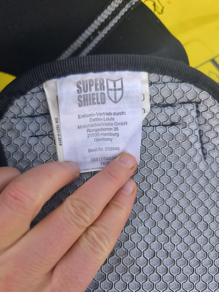 Super Shield back protector for motorcyclists/athletes size L - Image 2 of 4