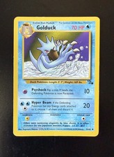 Golduck 35/62 Fossil Regular Uncommon Pokemon TCG
