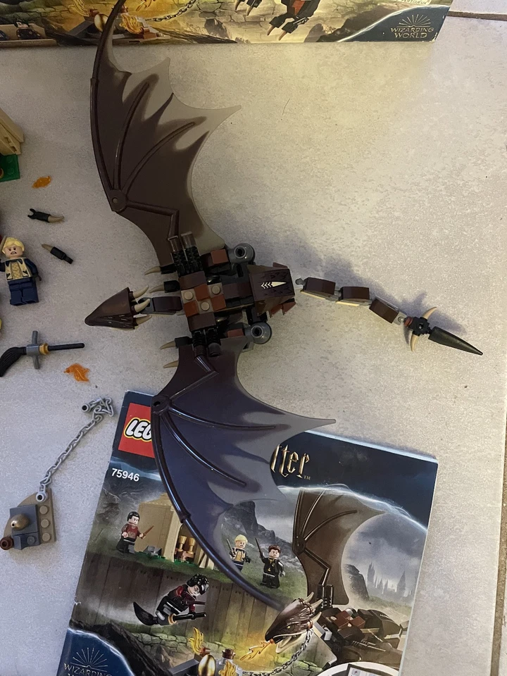 LEGO Harry Potter 75946 Hungarian Horntail Triwizard Challenge, photo 2 sur 5