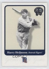 2001 Fleer Greats of the Game Harry Heilmann #84 HOF 13zo