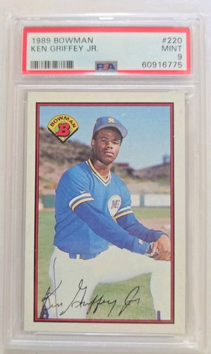 1989 Bowman - Ken Griffey Jr #220 Rookie PSA 9 Mint
