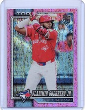 Vladimir Guerrero Jr Pink Holo Foil #20 2026 Topps Series One TORONTO BLUE JAYS