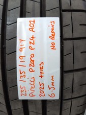 MATCHING PAIR 235/35/19 91Y PIRELLI PZERO PZ4 AO1 2025 TYRE NO REPAIRS 6MM
