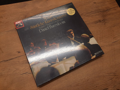 FACTORY SEALED! Mozart Daniel Barenboim Sämtliche Klavierkonzerte EMI Electrola