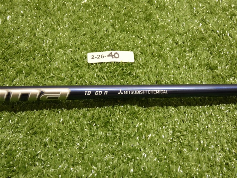 TaylorMade Mitsubishi Diamana TB 60 R Regular Driver Shaft 44