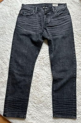 TODD SNYDER NEW YORK Men's Black Denim Jeans 30x30 - Great Condition
