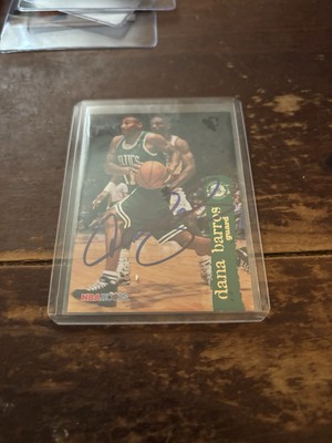 1995-96 Hoops Basketball Dana Barros Autograph